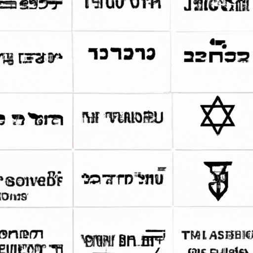 A side-by-side comparison of Hebrew tattoos from different celebrities